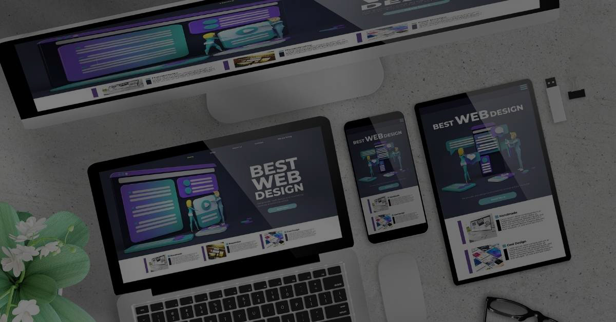 Modern website design